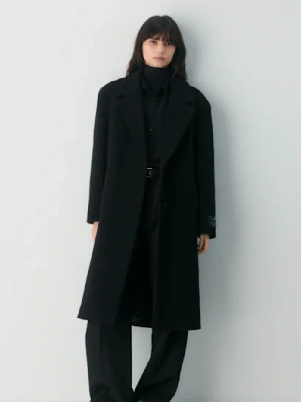 Aritzia The Only Coat - Soft Wool Cashmere